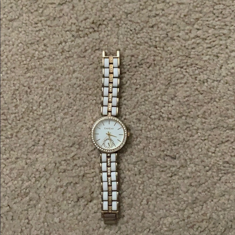 White Bebe Wrist Watch